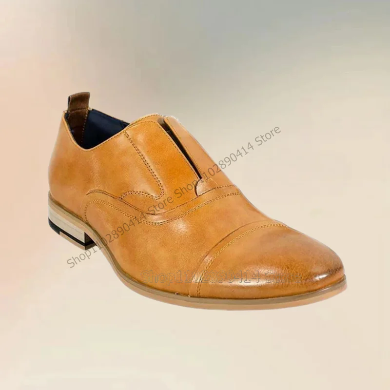 Men'S Shoes Yellow And Black - イエローブラック縫製デザインローカットメンズローファーファッションスリッポンメンズシューズ高級手作りパーティーフェストオフィスメンズドレスシューズ
