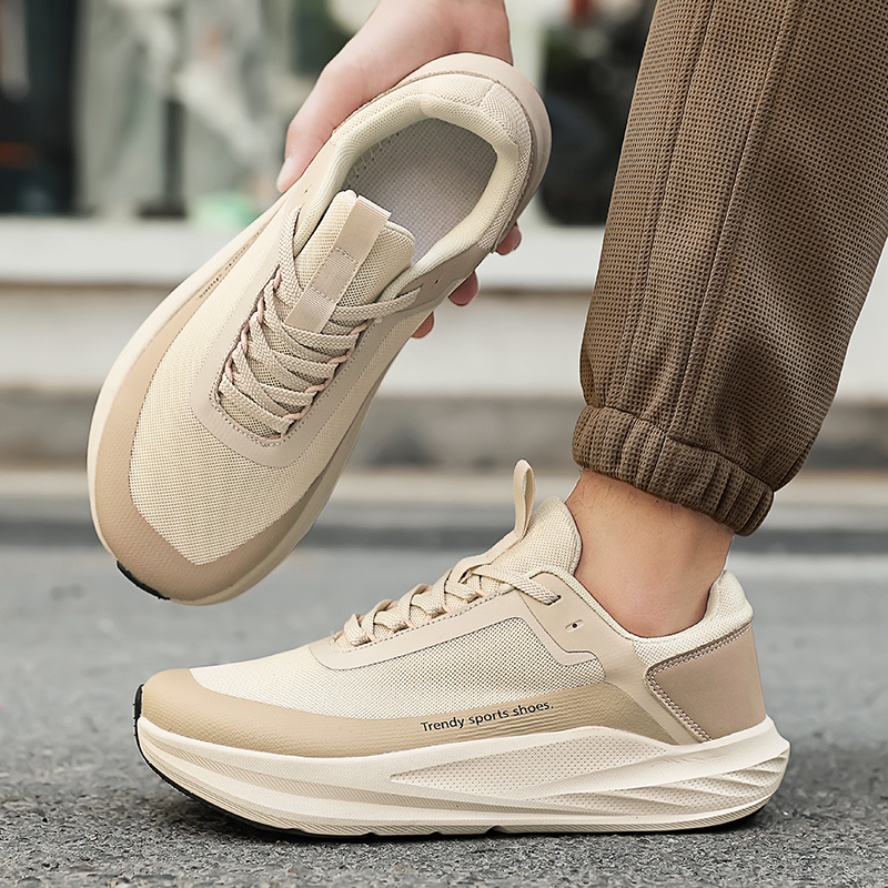 Men'S Shoes For Sale - ホット販売ランニングトレーナーカップル用メッシュ通気性ユニセックスウォーキングジョギングシューズ快適な男性女性アウトドアスポーツシューズ