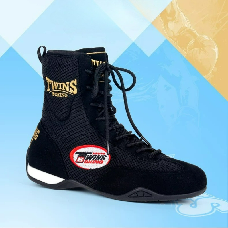 Men Shoes Vs Women - プロレスシューズ男性女性デザイナーボクシングシューズユニセックス高級ブランド格闘靴カップル用メッシュトレーニングシューズ