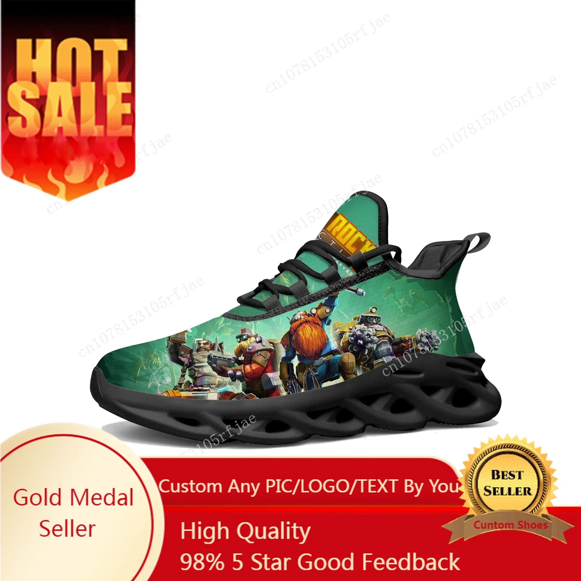Men'S Shoes For Running - ディープロック ギャラクティック フラッツ スニーカー 漫画ゲーム メンズ