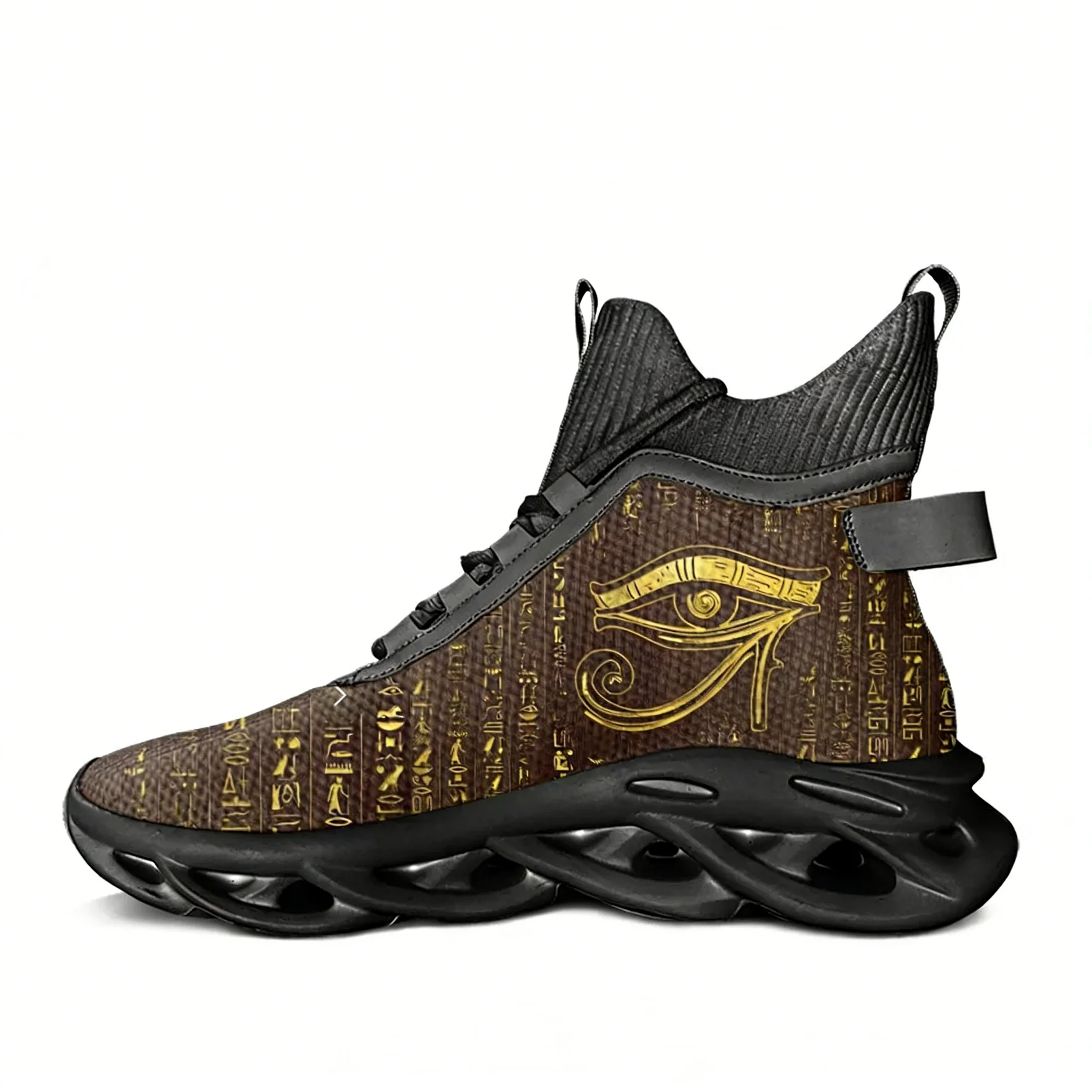 ホルスエジプト神の目エジプトハイトップフラットスニーカー男性 - Men Shoes Egypt のレビューと価格