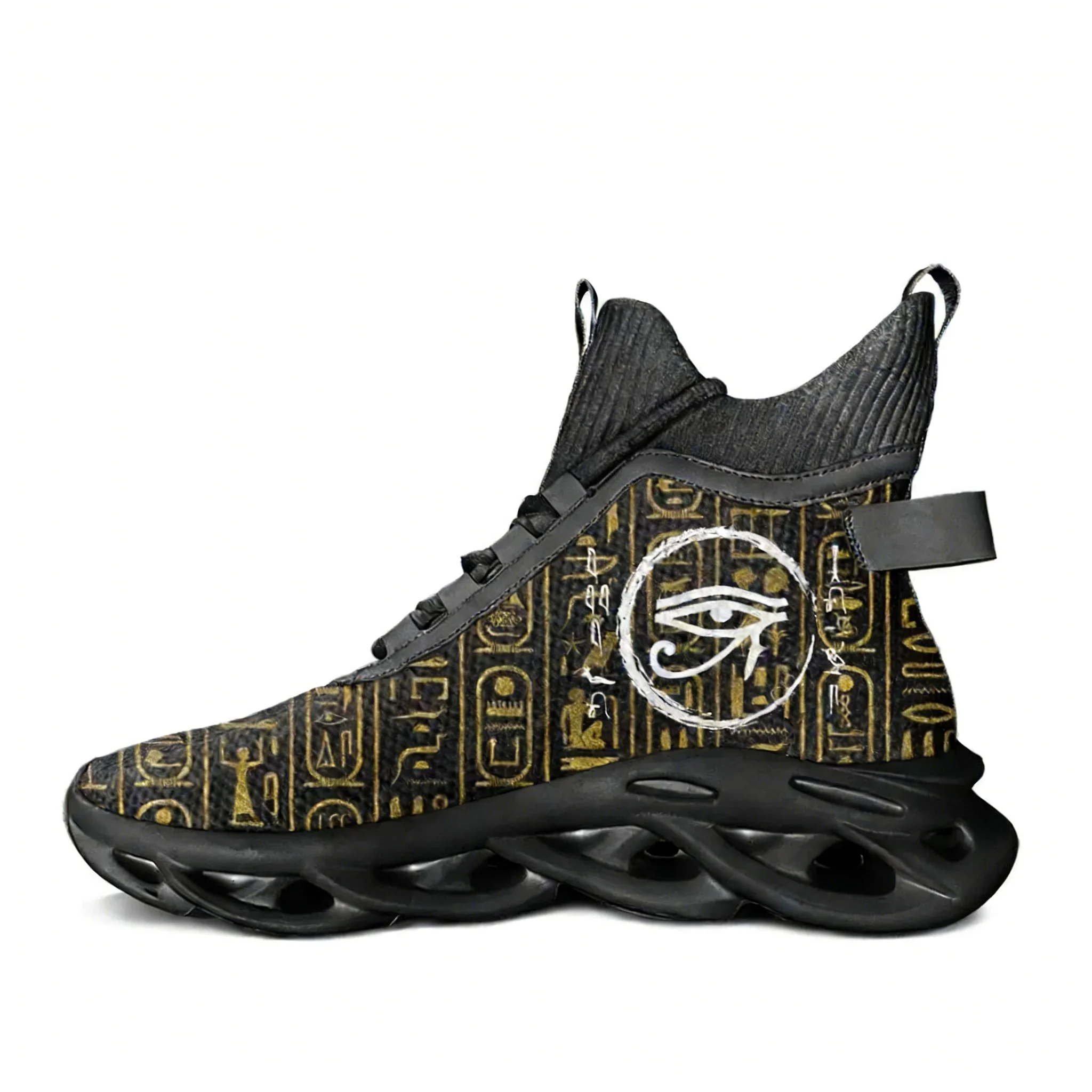 ホルスエジプト神の目エジプトハイトップフラットスニーカー男性 - Men Shoes Egypt のレビューと価格