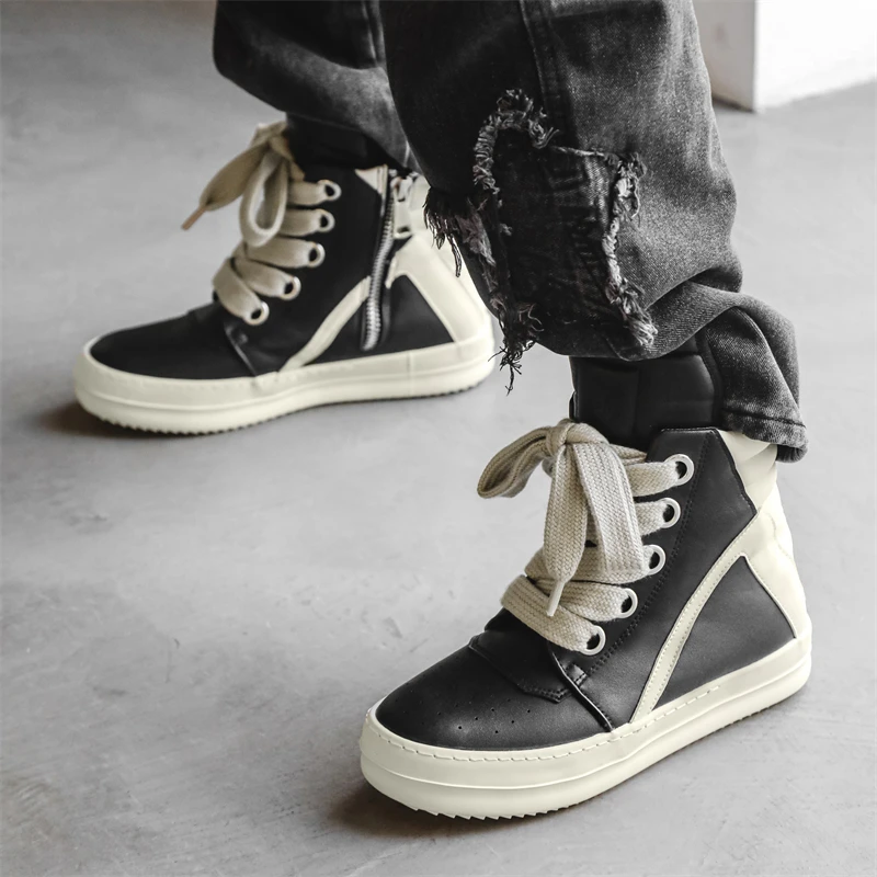 男性カジュアル高級スニーカーストリートスタイル男性ファッショ - Men'S Shoes Popular のレビューと価格