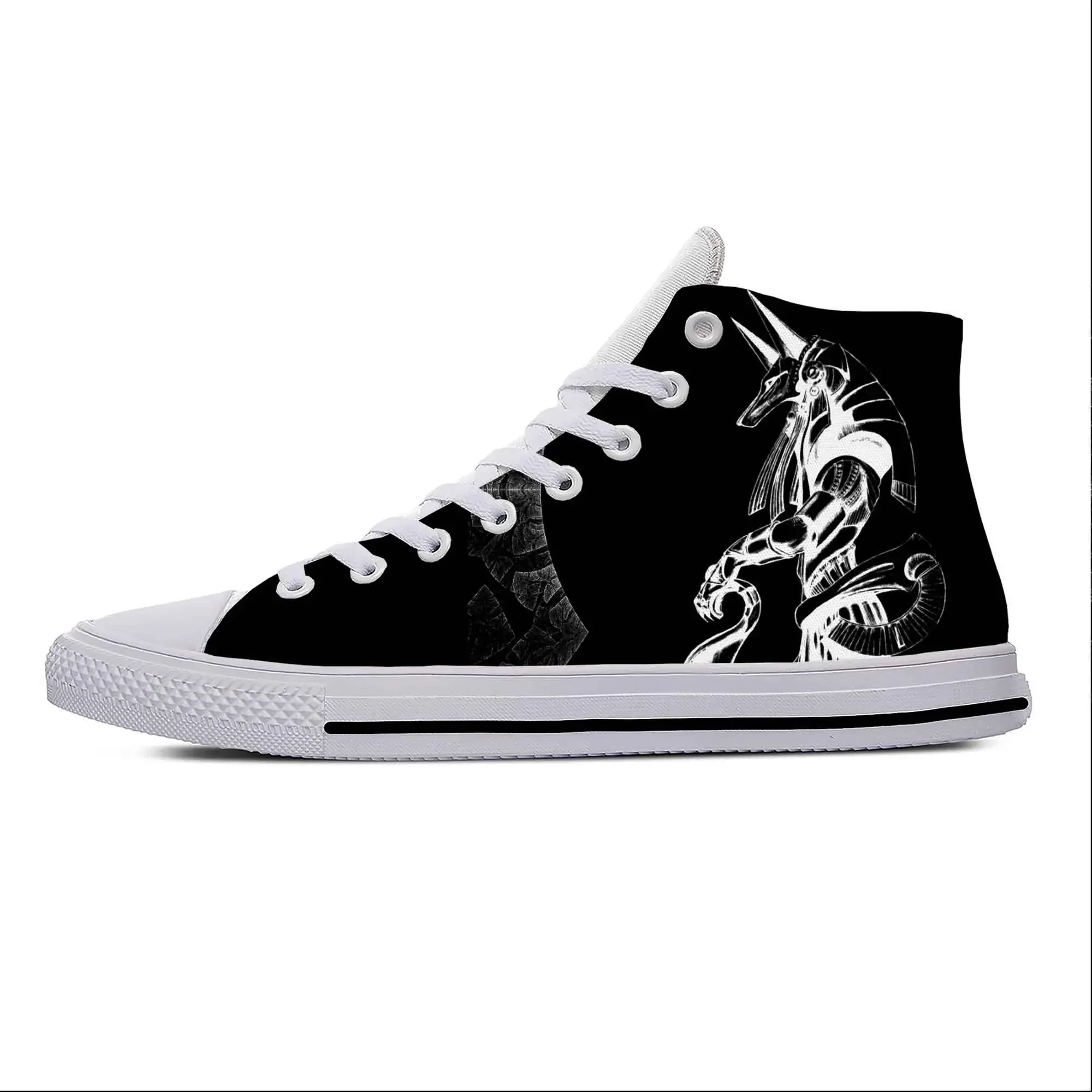 アヌビス古代エジプトエジプト神ファッションカジュアル布靴ハイ - Men Shoes Egypt のレビューと価格