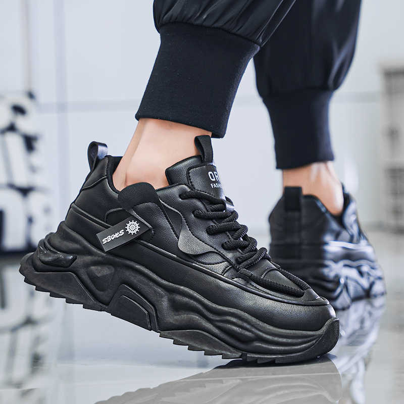 ブラック プラットフォーム テニス メンズ スポーツ ウーブ - Men'S Shoes For Sale のレビューと価格