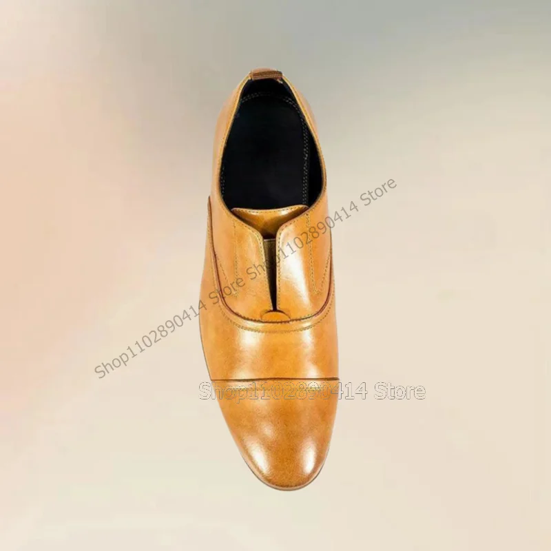 イエローブラック縫製デザインローカットメンズローファーファッ - Men'S Shoes Yellow And Black のレビューと価格
