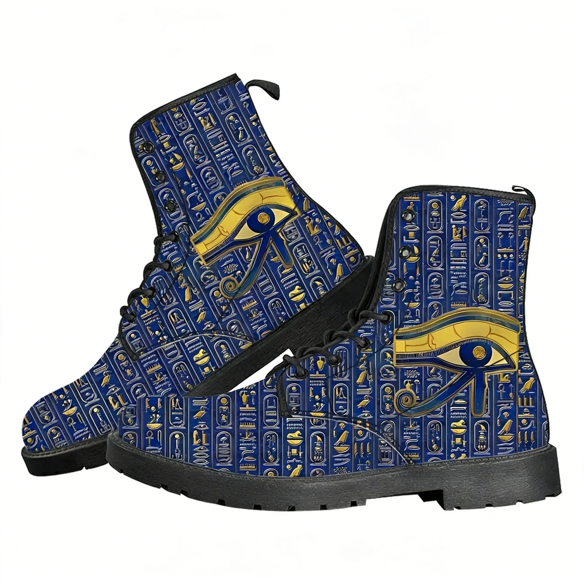 ホルスエジプト神カジュアルブーツメンズレディースエジプトの目 - Men Shoes Egypt のレビューと価格