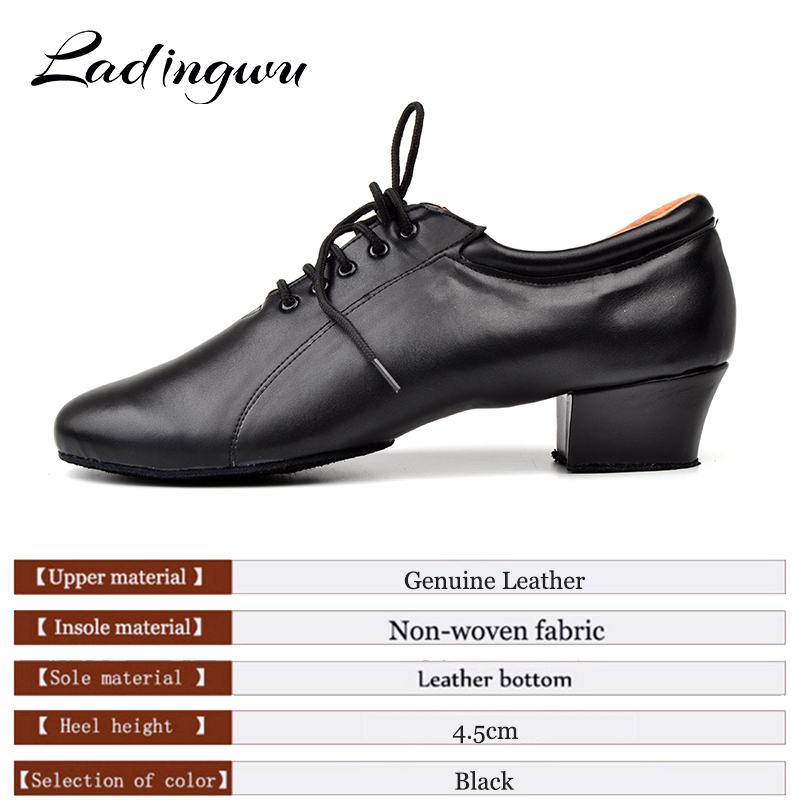 Ladingwuラテンダンスシューズメンズ100% 本革社交 - Men Shoes Under 100 のレビューと価格