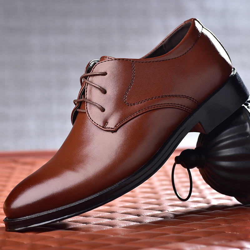 メンズレザーレースアップシューズ,ダービーシューズ,ウェディ - Men Shoes Clearance のレビューと価格
