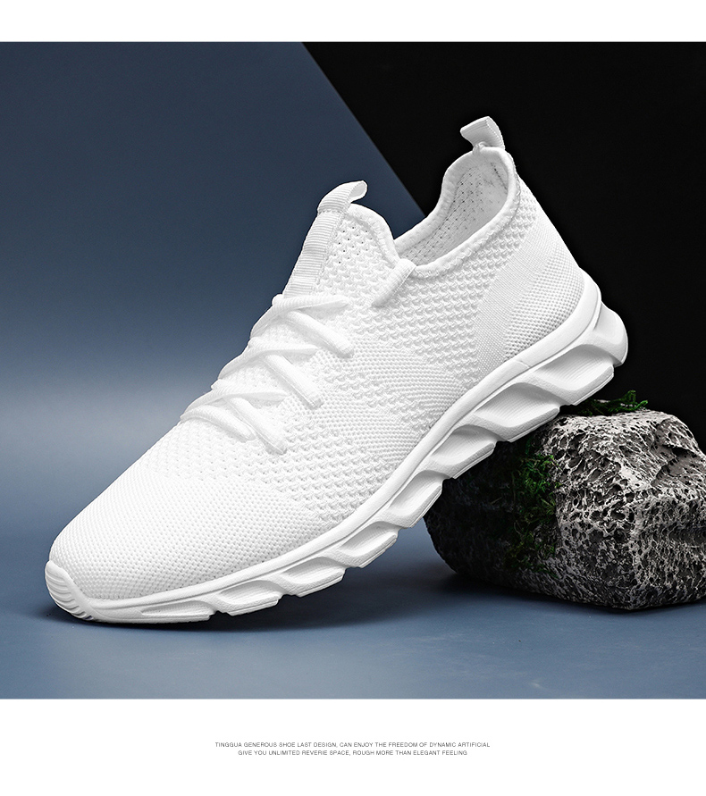 通気性のあるメンズスニーカーカジュアル滑り止めと耐摩耗性ジョ - Men'S Shoes For Sale のレビューと価格