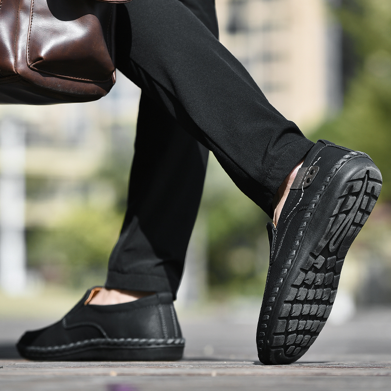 100% 牛革カジュアルスニーカーメンズスポーツシューズ通気 - Men Shoes Under 100 のレビューと価格