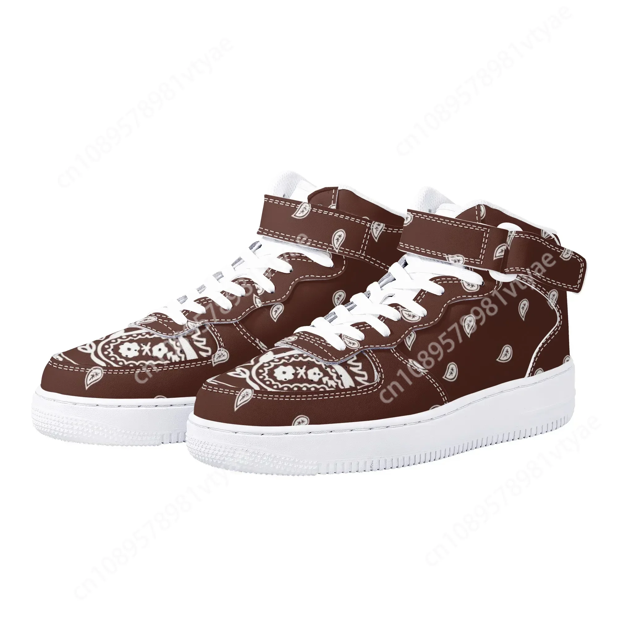 新着バンダナプリント男性バスケットボールスニーカーレジャーシ - Men'S Shoes For Sale のレビューと価格