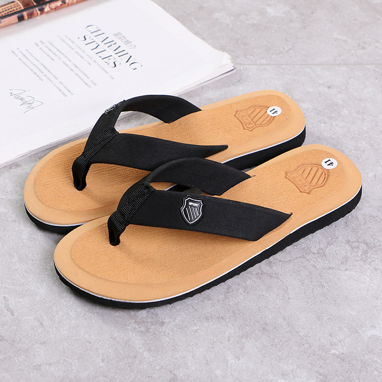 新しいメンズフリップフロップビーチサンダル滑り止めカジュアル - Men'S Shoes Daily Use のレビューと価格