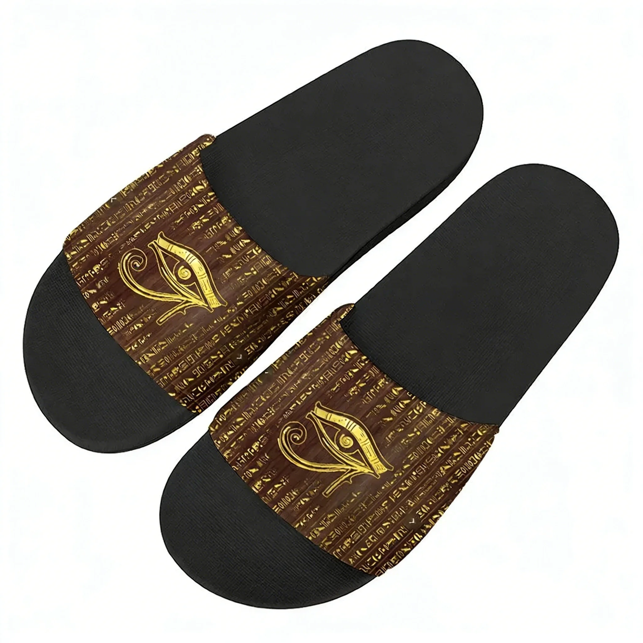 ホルスエジプト神のエジプトの目スリッパホームウォーターシュー - Men Shoes Egypt のレビューと価格