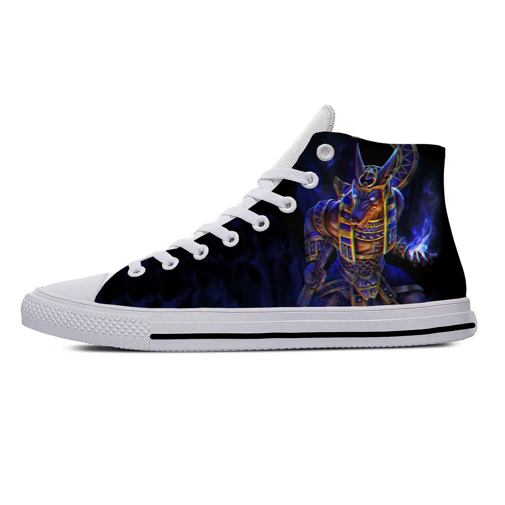 アヌビス古代エジプトエジプト神ファッションカジュアル布靴ハイ - Men Shoes Egypt のレビューと価格