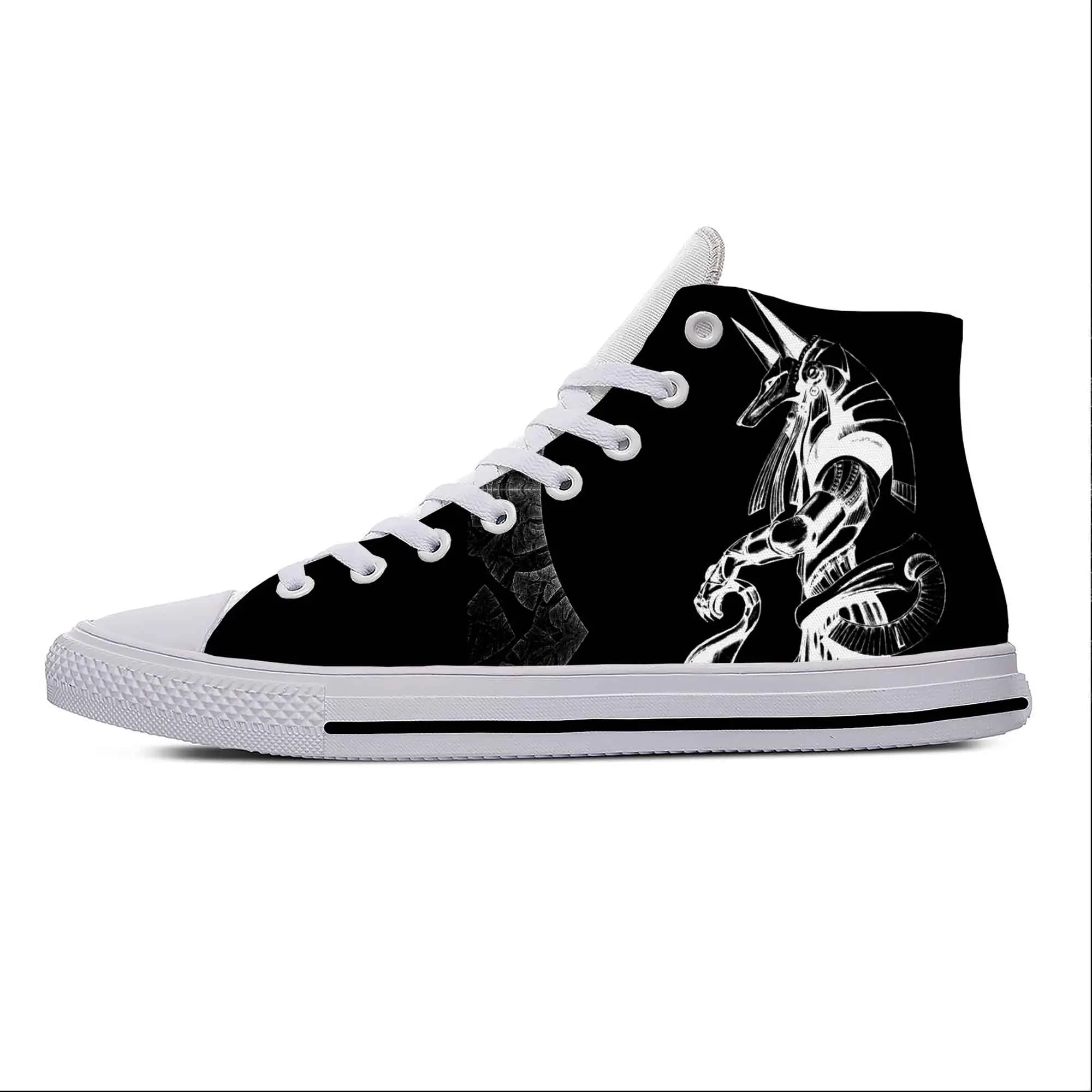 アヌビス古代エジプトエジプト神ファッションカジュアル布靴ハイ - Men Shoes Egypt のレビューと価格