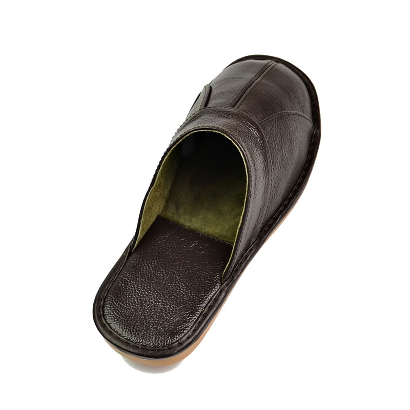Mntrerm-メンズ100% 牛革レザースリッパ,快適で柔 - Men Shoes Under 100 のレビューと価格