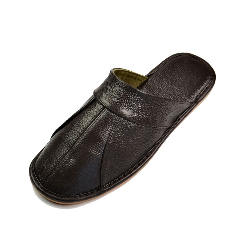 Mntrerm-メンズ100% 牛革レザースリッパ,快適で柔 - Men Shoes Under 100 のレビューと価格