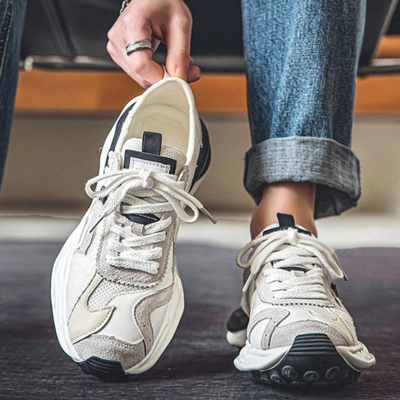 メンズカジュアルメッシュランニングスニーカー,厚手のプラット - Men Shoes Clearance のレビューと価格