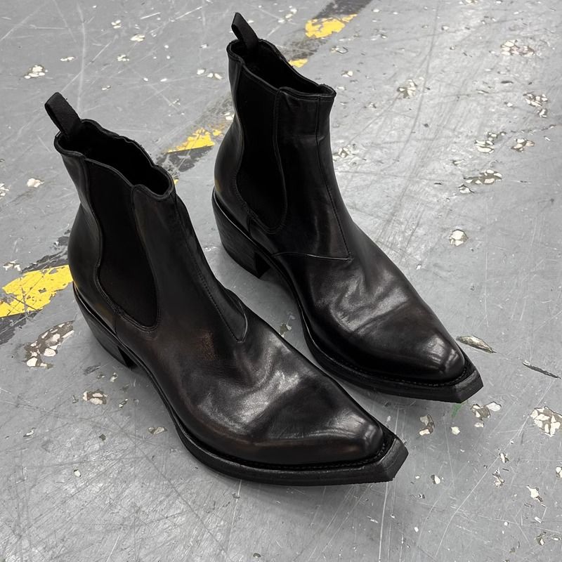 高品質メンズシューズデザイナーハイカット身長アップポインテッ - Men'S Shoes Hugo Boss のレビューと価格
