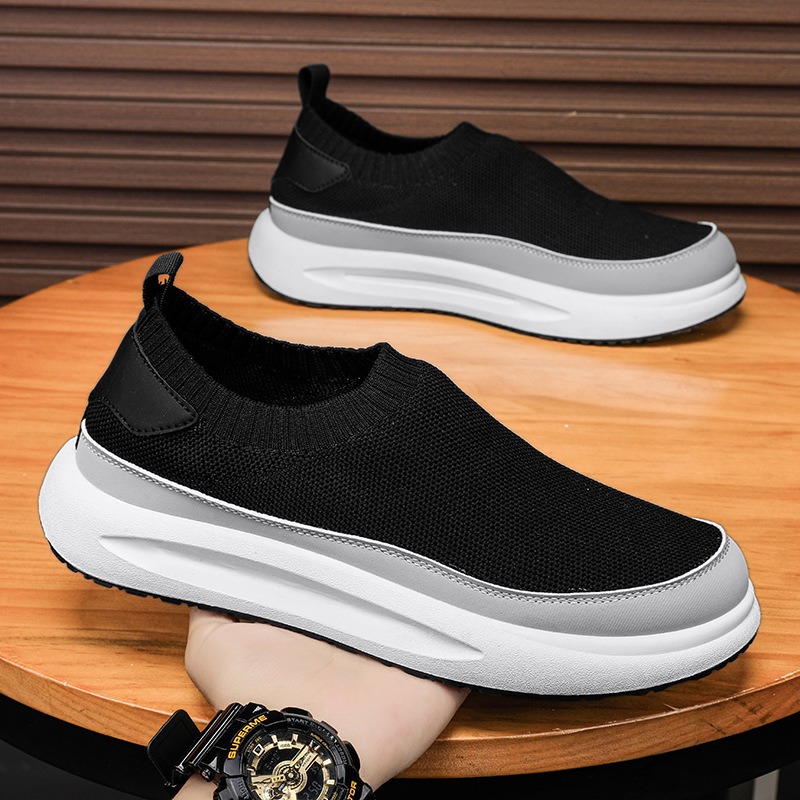 2025年新作 メンズシューズ 通気性メッシュ キャンバスシ - Men'S Shoes For Running のレビューと価格
