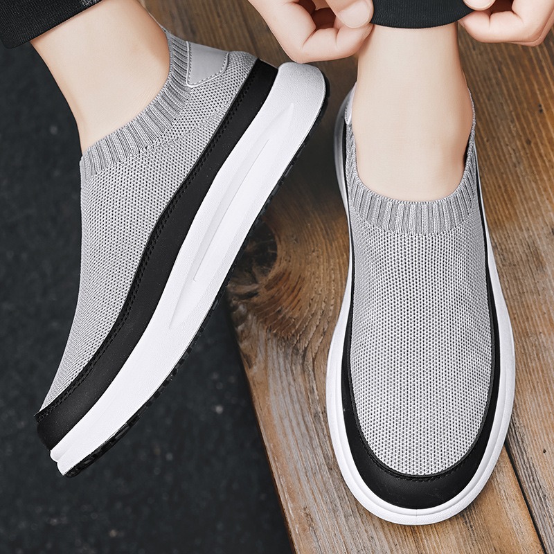 2025年新作 メンズシューズ 通気性メッシュ キャンバスシ - Men'S Shoes For Running のレビューと価格