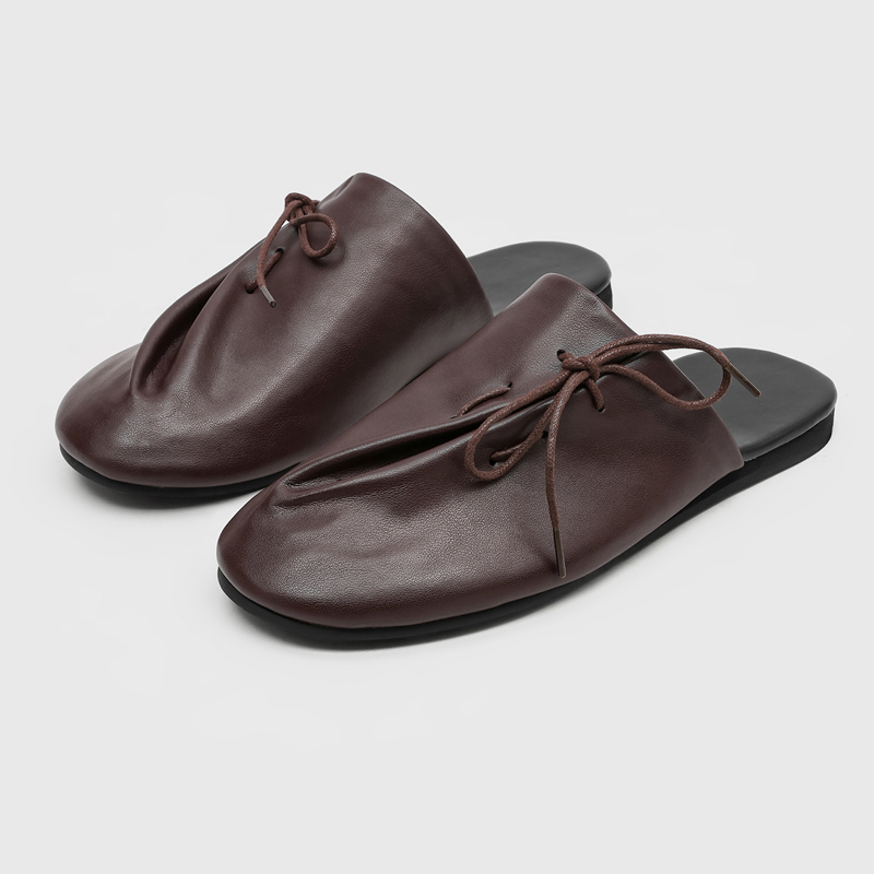 新しくておしゃれで快適なメンズハーフスリッパ、斜めストラップ - Men'S Shoes Hugo Boss のレビューと価格
