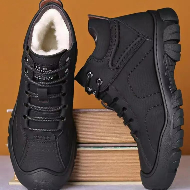 メンズブーツ レースアップ アンクルブーツ 新作 冬用 プラ - Men'S Shoes Daily Use のレビューと価格