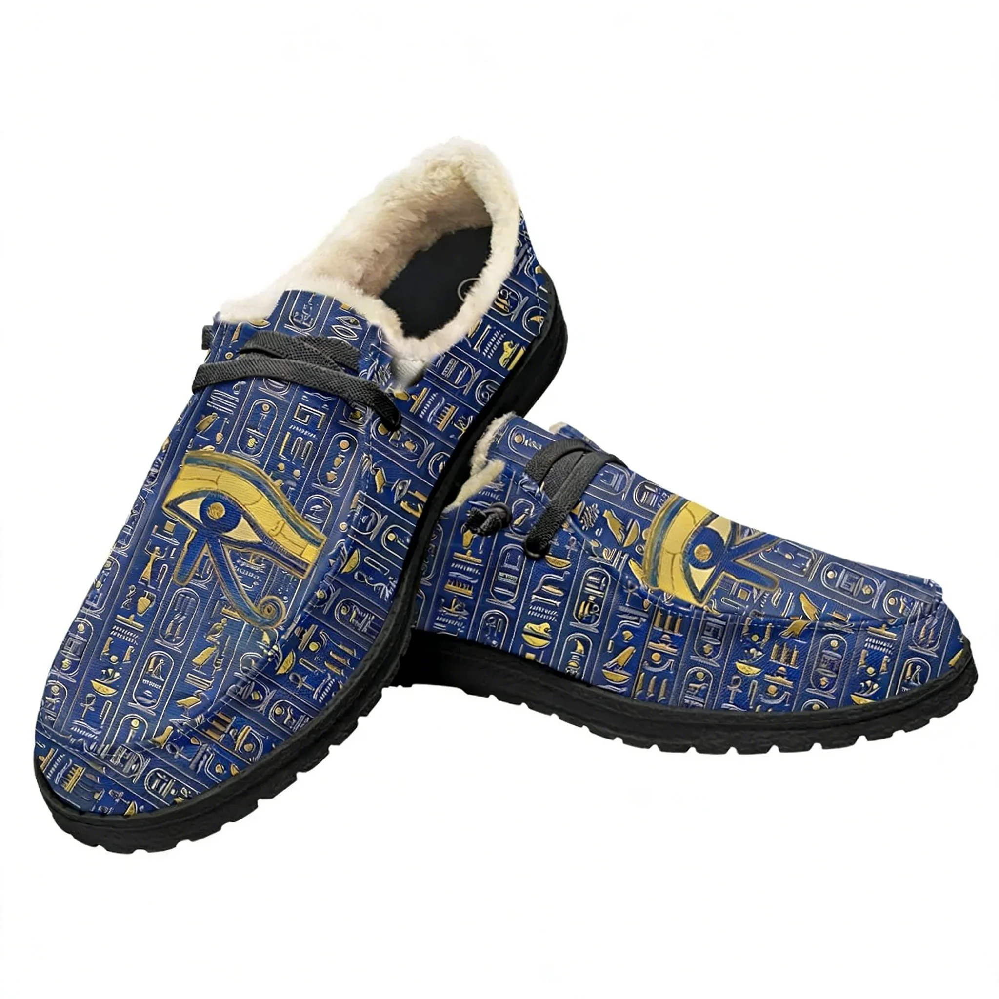 エジプトの神ホルスのぬいぐるみカジュアルシューズ フラットシ - Men Shoes Egypt のレビューと価格