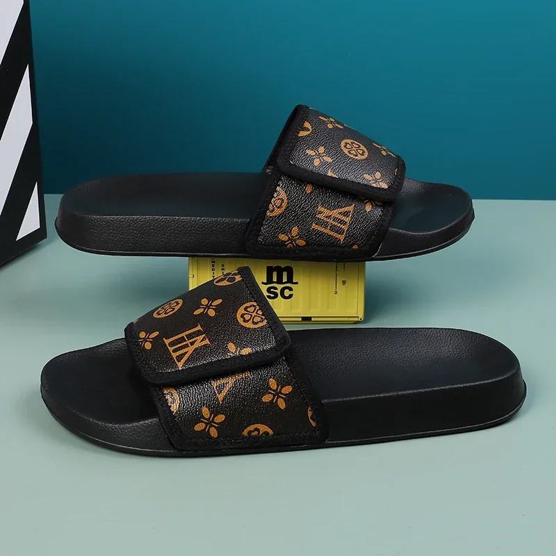 メンズ本革サンダル快適な男性サンダルハウススリッパ男性夏の靴 - Men'S Shoes For Sale のレビューと価格