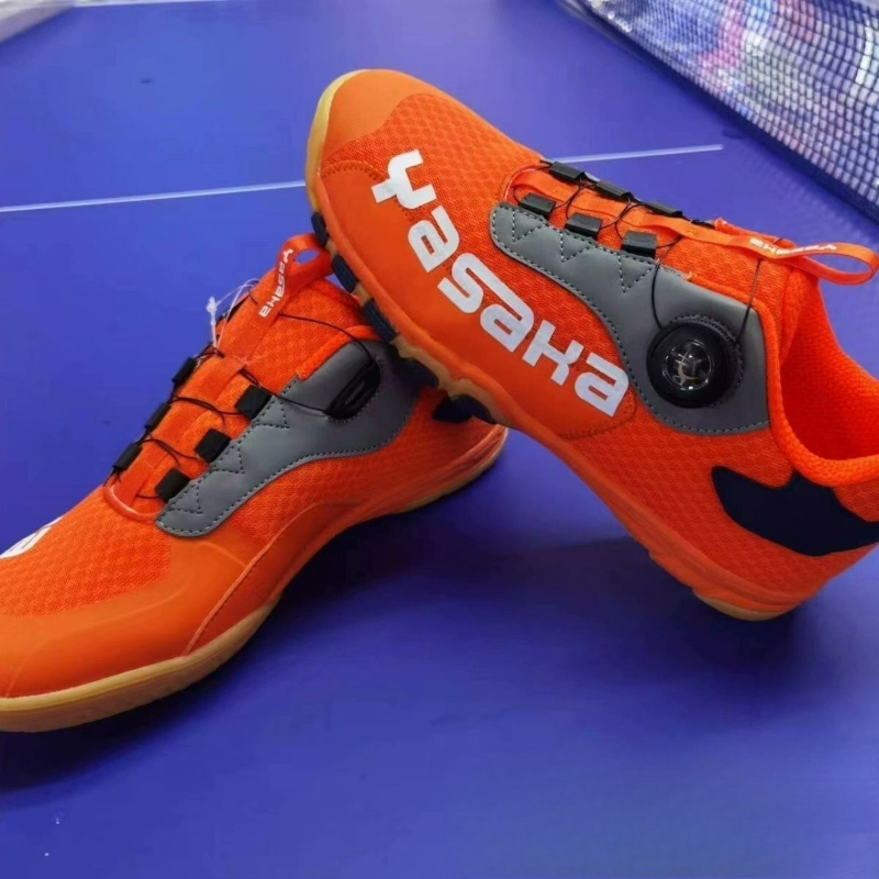 2026 卓球シューズ男性女性オレンジコートシューズユニセッ - Men Shoes Vs Women のレビューと価格