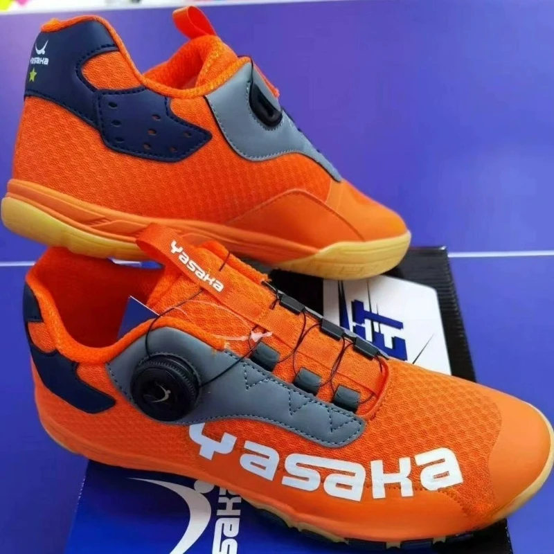 2026 卓球シューズ男性女性オレンジコートシューズユニセッ - Men Shoes Vs Women のレビューと価格