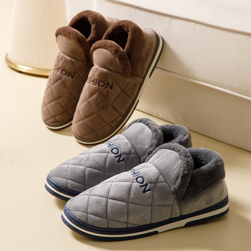 ビッグサイズ 47 48 49 50 男性冬暖かいスリッパ防 - Men'S Shoes Popular のレビューと価格
