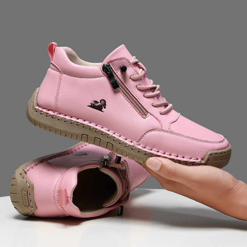 女性用スニーカー手作りレザーカジュアルシューズアウトドアソフ - Men'S Shoes Popular のレビューと価格